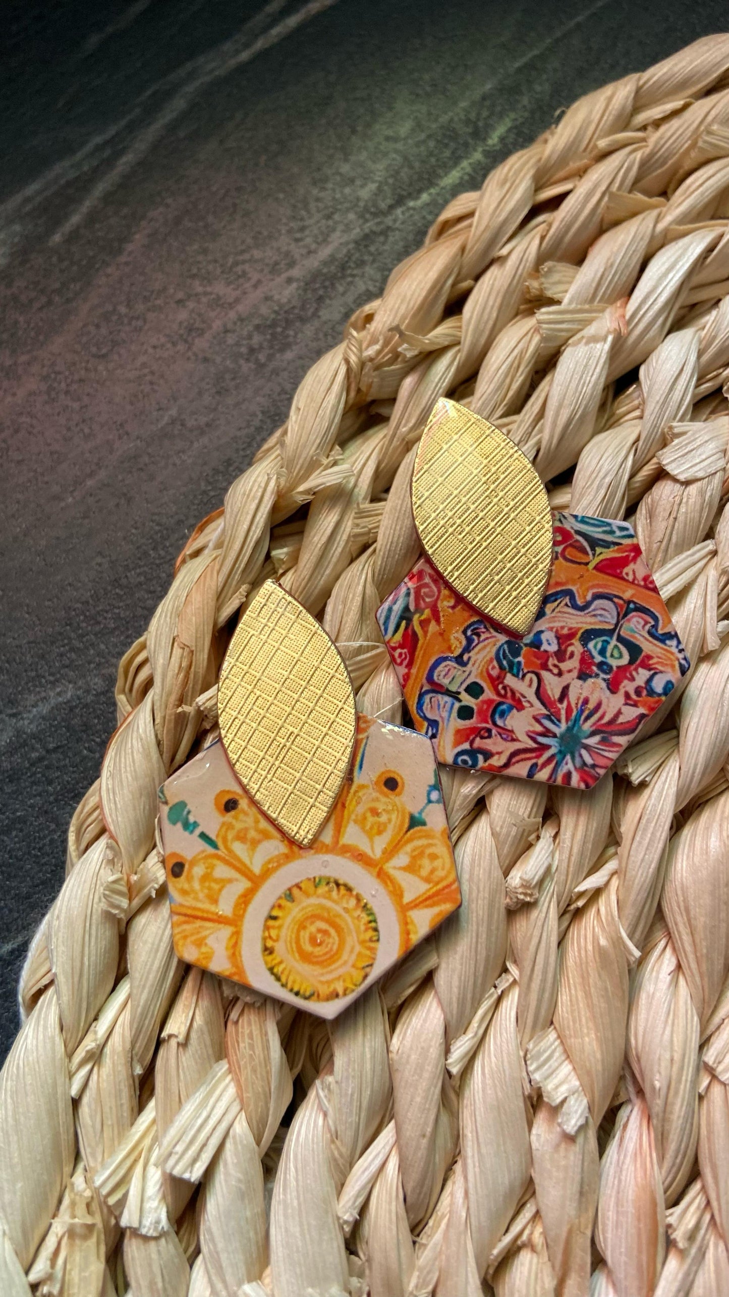 Orecchini Sole di Vietri