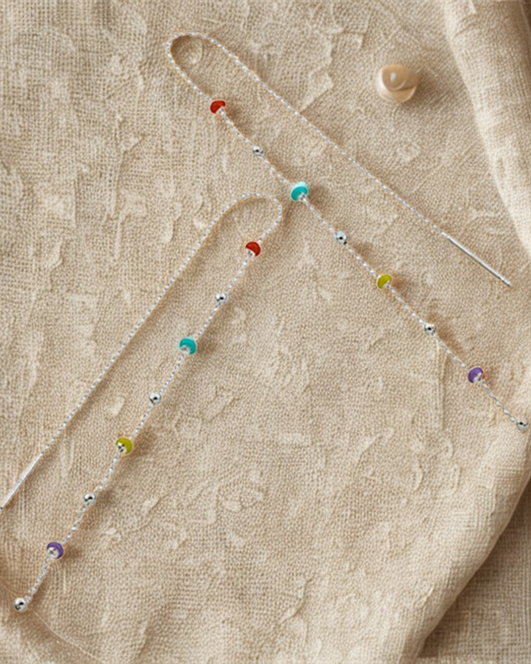 Orecchini saliscendi Polka Dots