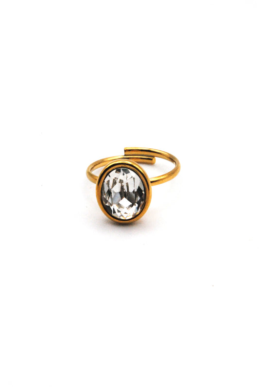 Anello tondo punto luce